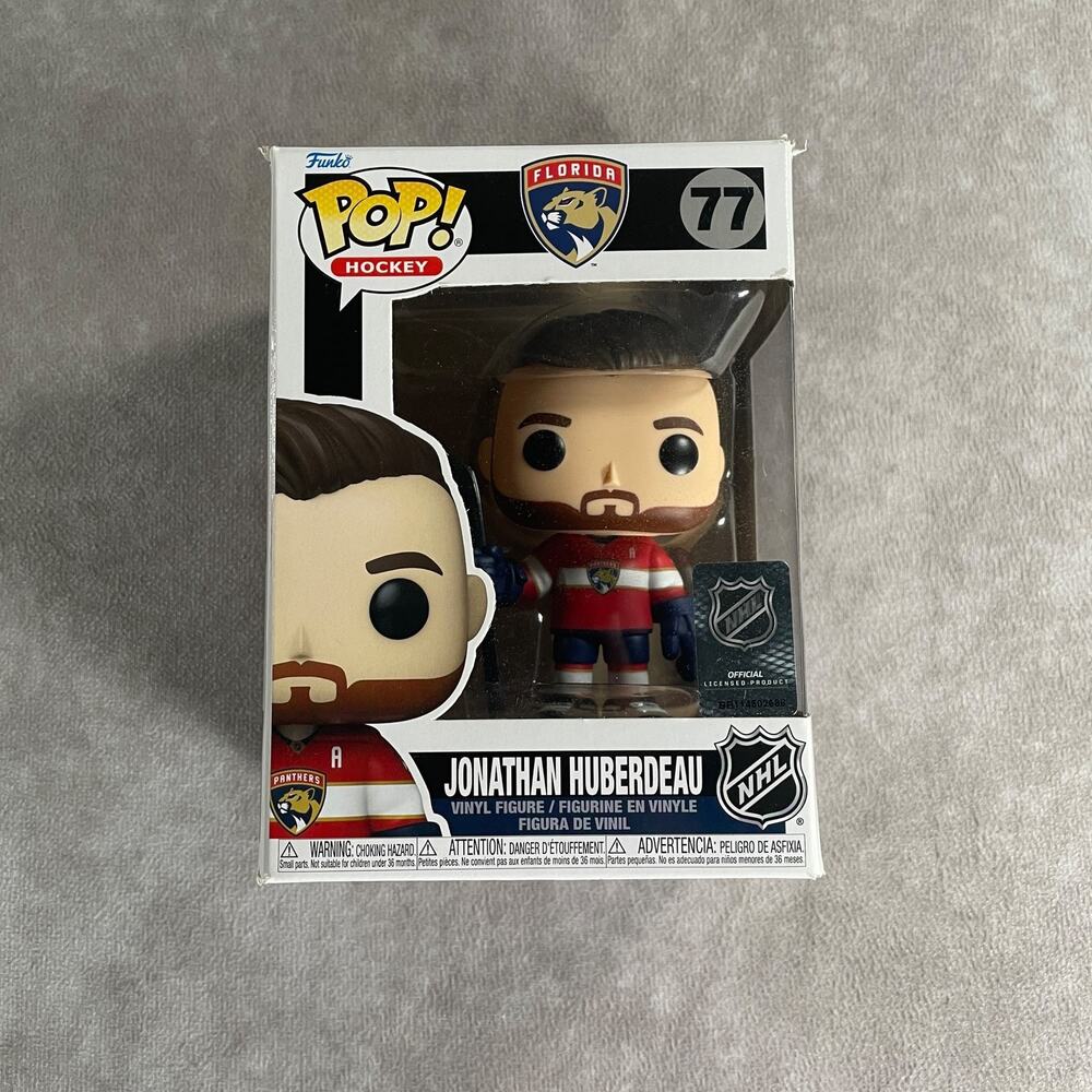 Funko Pop Hockey Jonathan Huberdeau Florida Panthers NHL Vinyl Figure No.77
